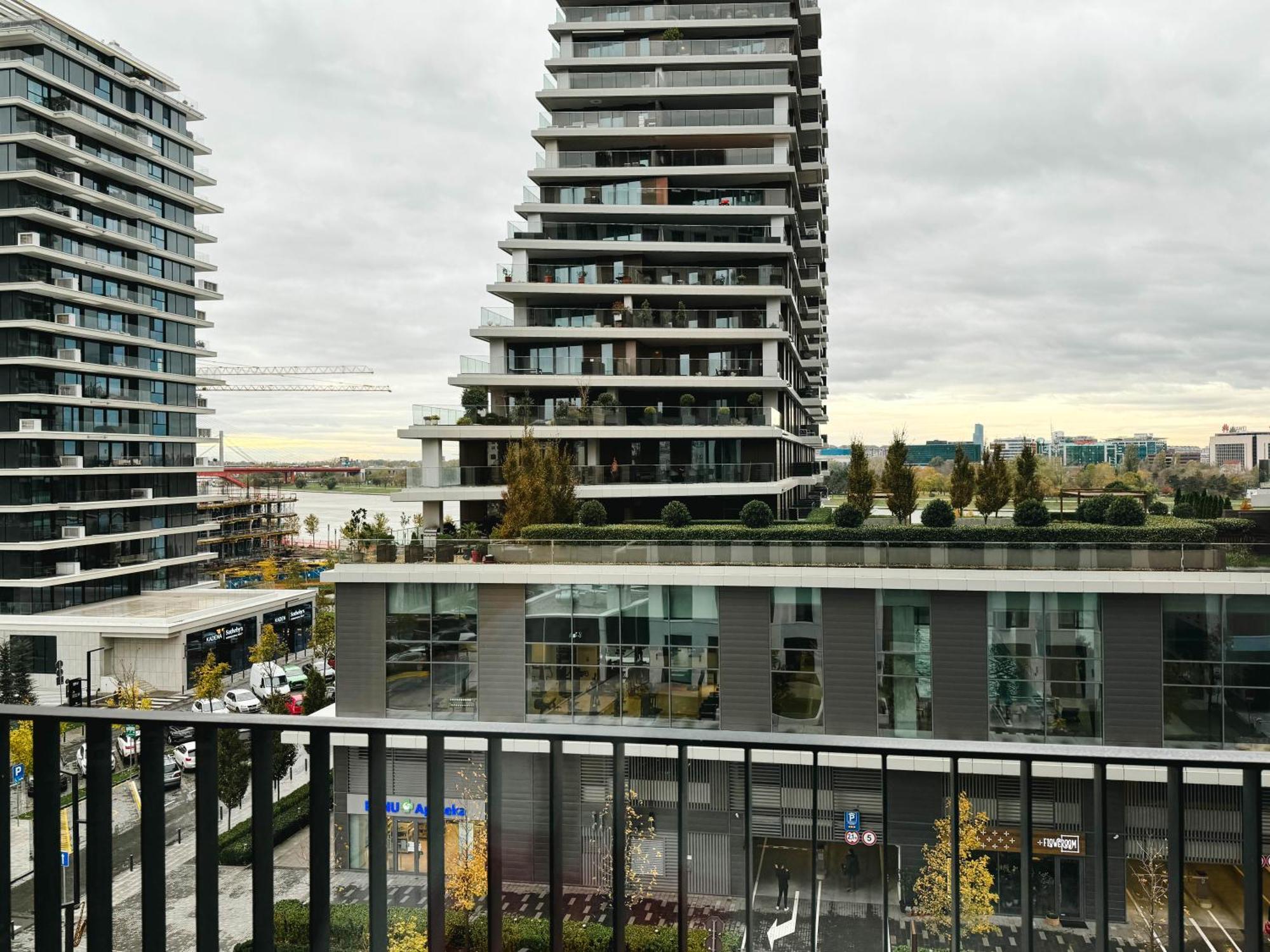 Belgrade Waterfront - Beograd Na Vodi - Terra Luxury Apartments Eksteriør bilde